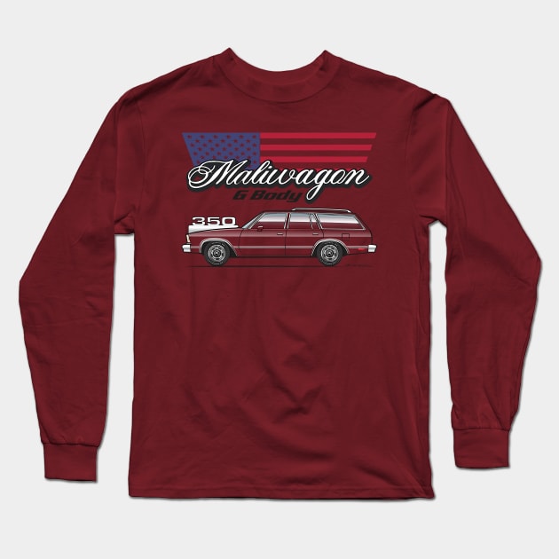 Maliwagon Multi Color 350 Long Sleeve T-Shirt by JRCustoms44